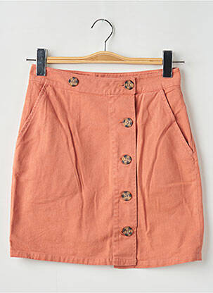 Jupe courte orange BLEND SHE femme