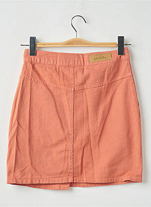 Jupe courte orange BLEND SHE femme