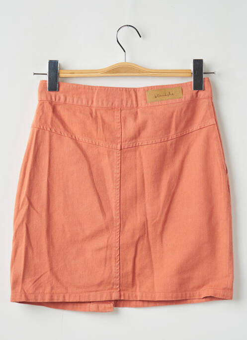 Jupe courte orange BLEND SHE pour femme