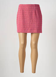Jupe courte rose MORGAN femme