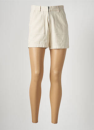 Short beige ICHI femme
