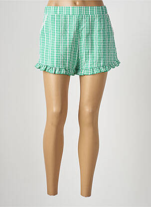 Short vert CHERRY PARIS femme