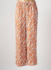 Pantalon large orange ICHI pour femme seconde vue