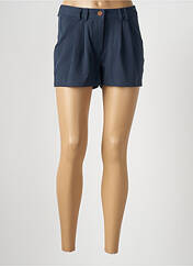 Short bleu ICHI pour femme seconde vue