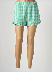 Short vert CHERRY PARIS pour femme seconde vue