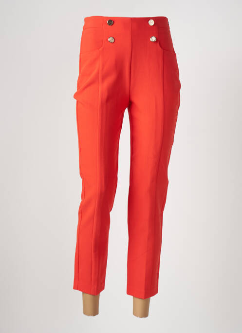 Pantalon 7/8 orange MORGAN pour femme