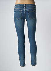 Jeans coupe slim bleu ACQUAVERDE pour femme seconde vue