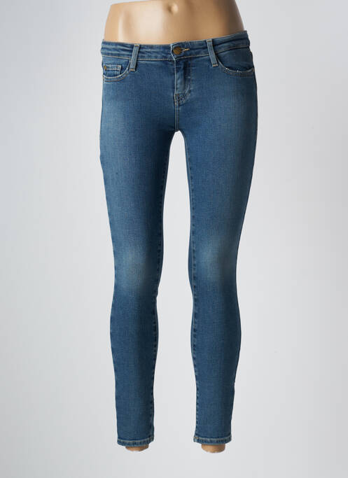 Jeans coupe slim bleu ACQUAVERDE pour femme