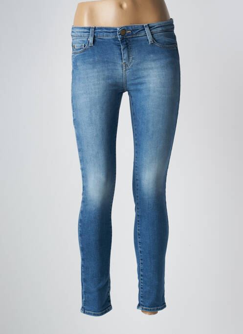 Jeans coupe slim bleu ACQUAVERDE pour femme