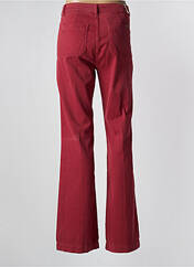 Pantalon flare rouge ACQUAVERDE pour femme seconde vue