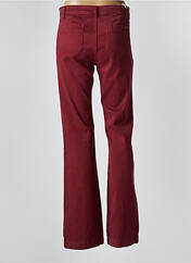 Pantalon flare rouge ACQUAVERDE pour femme seconde vue