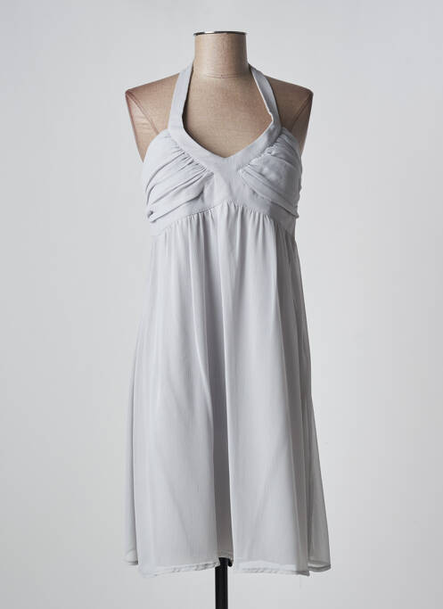 Robe mi-longue gris MANIGANCE pour femme