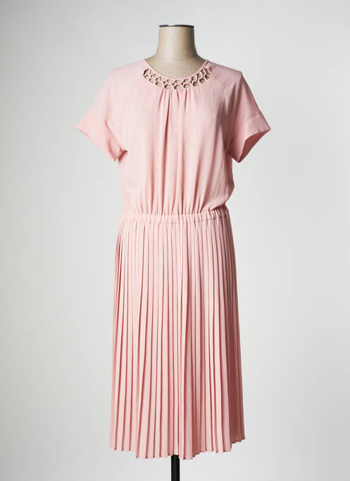 Robe mi-longue rose GERARD DAREL pour femme