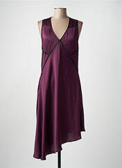 Robe mi-longue violet PABLO GERARD DAREL pour femme seconde vue