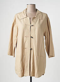 Veste casual beige CANNA MELLIS femme