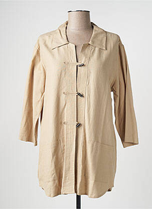 Veste casual beige CANNA MELLIS femme