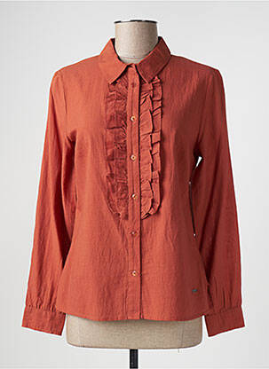Chemisier orange AGATHE & LOUISE femme