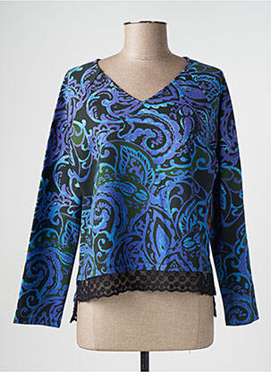 Top bleu AGATHE & LOUISE femme