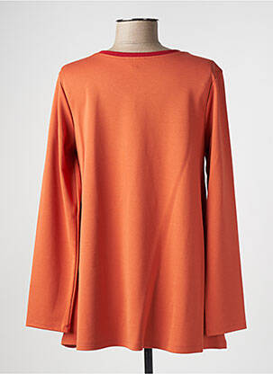 Tunique manches longues orange L'ATELIER D'ANNA femme
