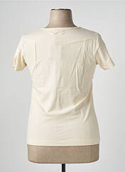 T-shirt beige FLEUR DE SEL pour femme seconde vue