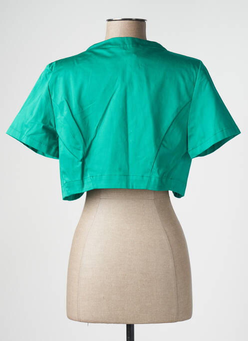 Boléro vert POUSSIERE D'ETOLE pour femme