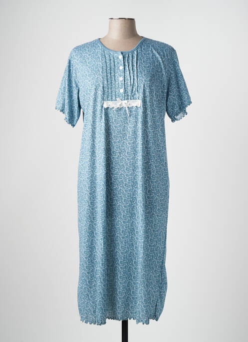 Chemise de nuit bleu XIAOKAITAI pour femme