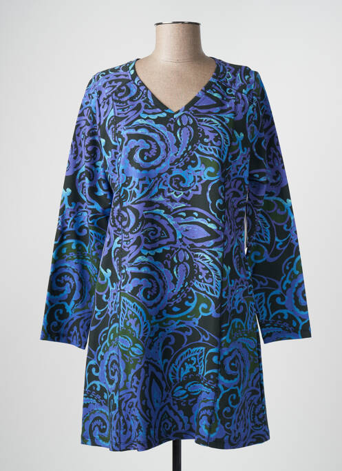 Robe courte violet AGATHE & LOUISE pour femme
