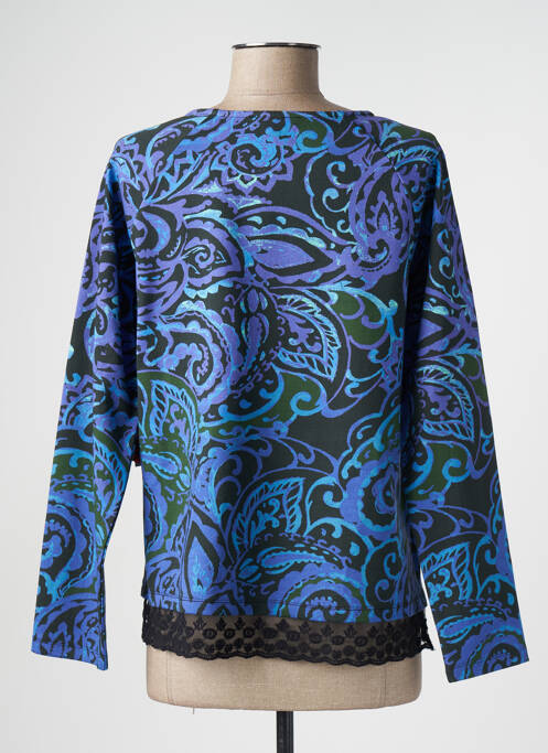 Top bleu AGATHE & LOUISE pour femme