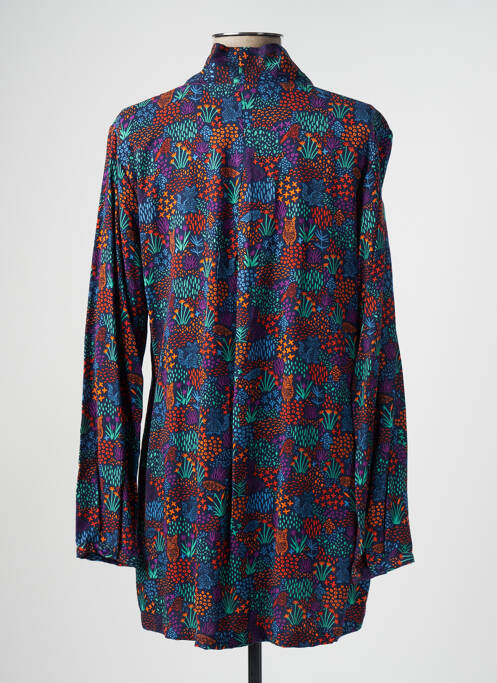 Tunique manches longues bleu AGATHE & LOUISE pour femme