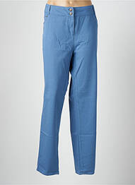 Jeans coupe slim stretch taille normale bleu JAC JAC femme