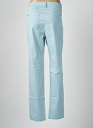 Pantalon slim taille élastique taille normale bleu JAC JAC femme