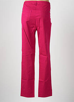 Pantalon slim taille élastique taille normale rose JAC JAC femme