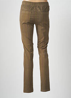 Jegging stretch taille normale vert AGATHE & LOUISE femme