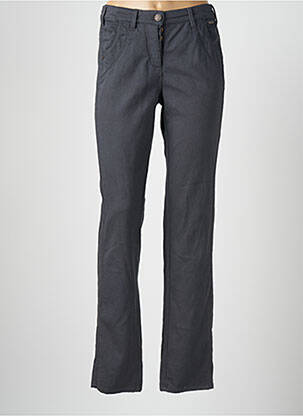 Jeans coupe slim stretch taille basse gris AGATHE & LOUISE femme