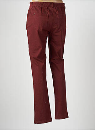 Jeans coupe slim stretch taille normale marron AGATHE & LOUISE femme