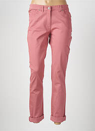 Jeans coupe slim stretch taille normale rose AGATHE & LOUISE femme