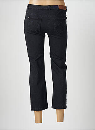 Jeans coupe droite stretch taille normale noir AGATHE & LOUISE femme