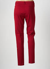 Pantalon slim rouge OLSEN pour femme seconde vue