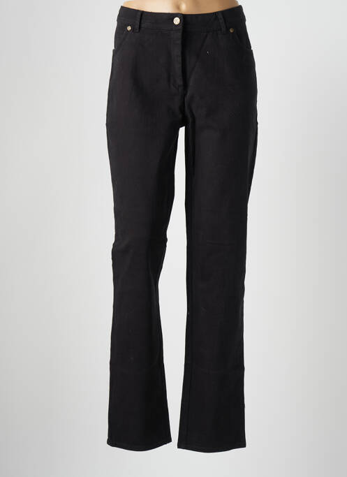 Pantalon slim stretch taille normale noir JAC JAC femme