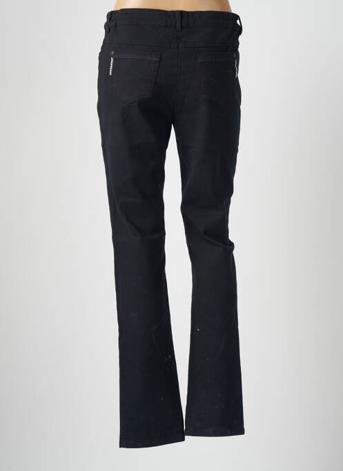 Jeans coupe slim stretch taille normale noir AGATHE & LOUISE femme