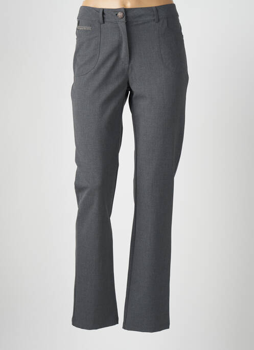 Pantalon slim taille normale taille normale gris AGATHE & LOUISE femme