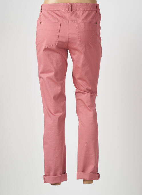 Jeans coupe slim rose AGATHE & LOUISE pour femme