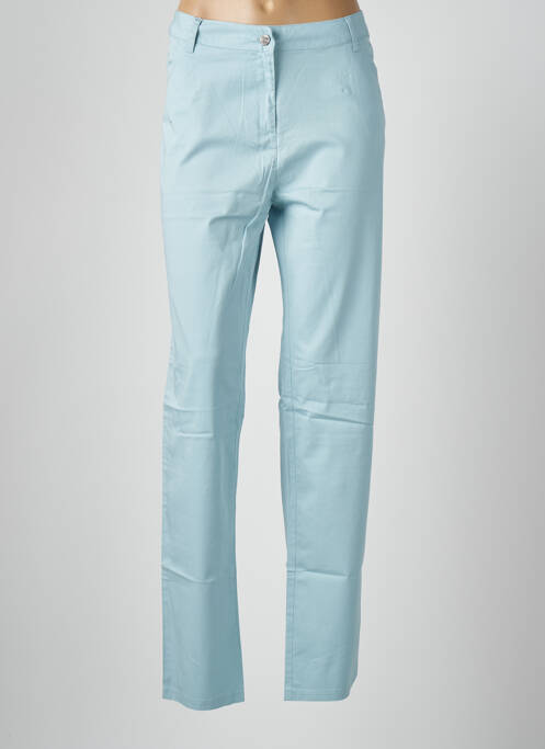 Pantalon slim bleu JAC JAC pour femme
