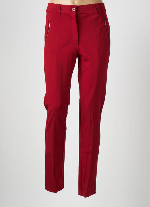 Pantalon slim rouge OLSEN pour femme