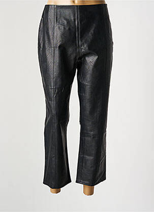 Pantalon 7/8 slim noir SYMBIOSE femme