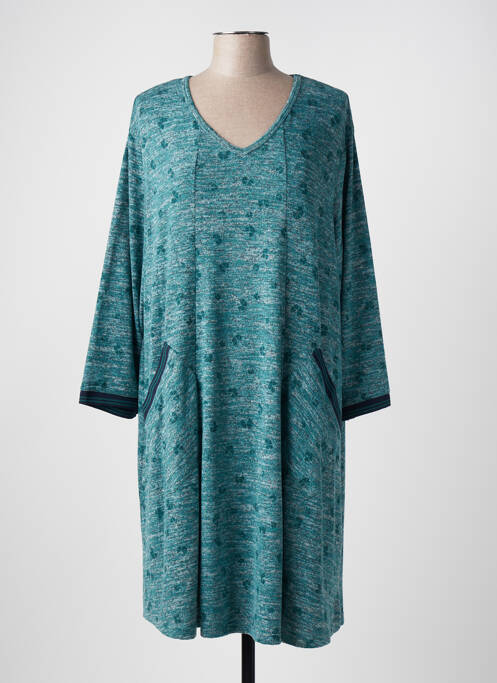 Robe pull bleu CISO pour femme