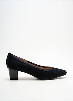 Escarpins nubuck talon de 4 à 6cm noir SWEET femme