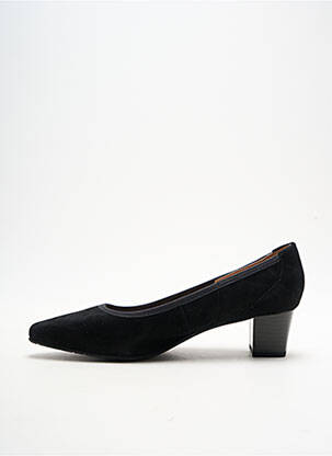 Escarpins nubuck talon de 4 à 6cm noir SWEET femme