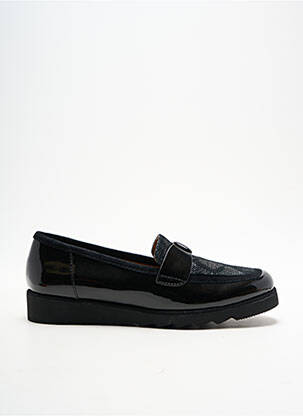 Mocassins matière lisse talon plat jusqu'à 3cm noir SWEET femme