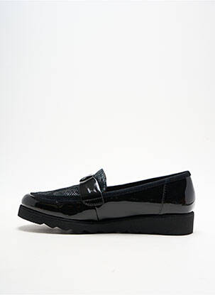 Mocassins matière lisse talon plat jusqu'à 3cm noir SWEET femme